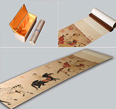 阎良馆藏书画复制博物馆书画复制服务